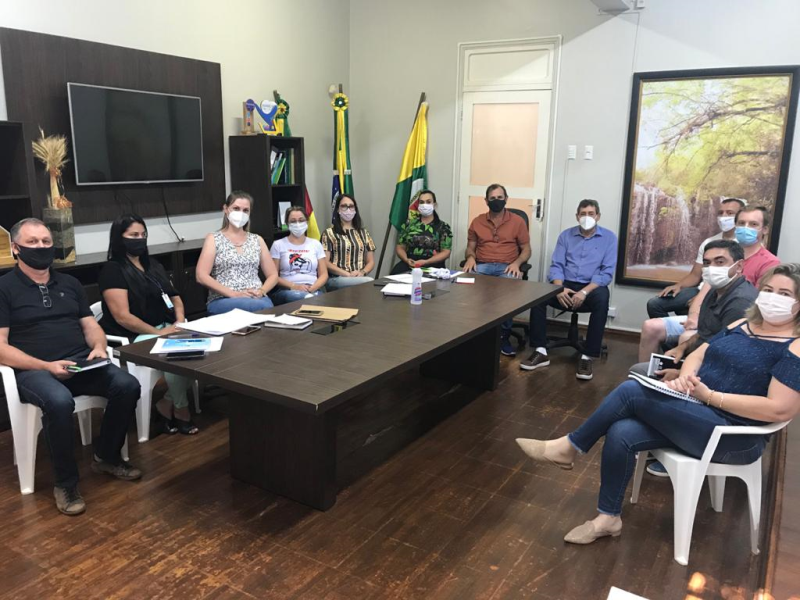 Comitê Gestor de Enfrentamento ao Covid-19 reuniu-se nesta quarta-feira 
